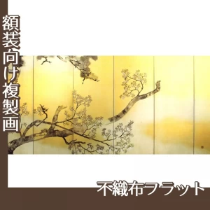 横山大観「春光(右隻)」【複製画:不織布フラット100g】