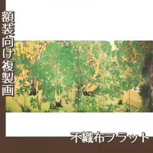 横山大観「千与四郎(右隻)」【複製画:不織布フラット100g】