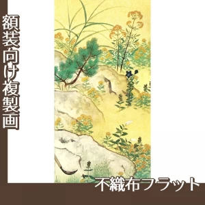 横山大観「野の花4」【複製画:不織布フラット100g】