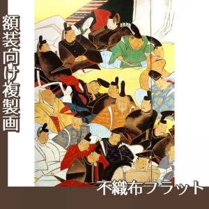 酒井抱一「三十六歌仙図屏風」【複製画:不織布フラット100g】