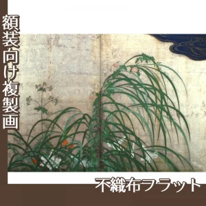 酒井抱一「夏秋草図屏風(右隻)」【複製画:不織布フラット100g】