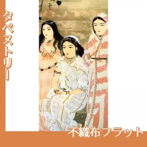 横山大観「流燈」【タペストリー:不織布フラット】