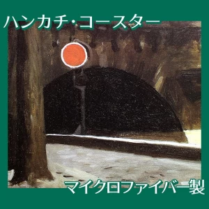 エドワード・ホッパー「パリの橋　1906」【ハンカチ・コースター】